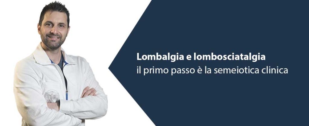 lombalgia e lombosciatalgia