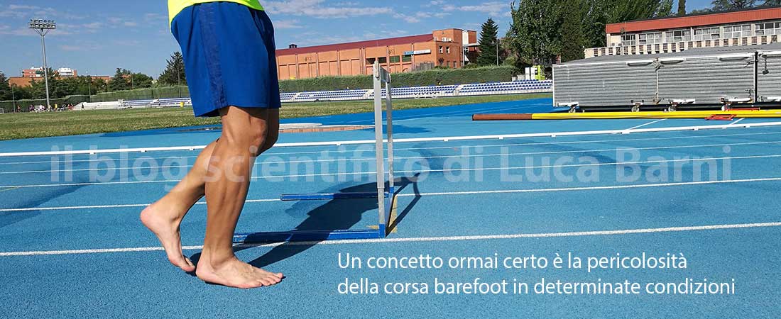 corsa barefoot