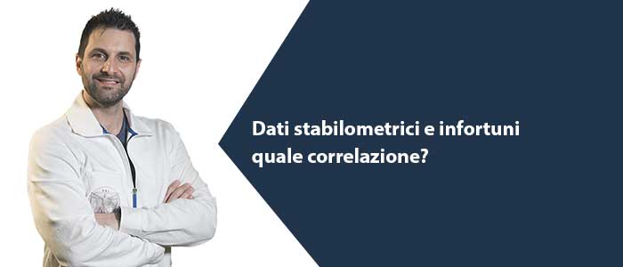 Dati stabilometrici e infortuni: correlazioni
