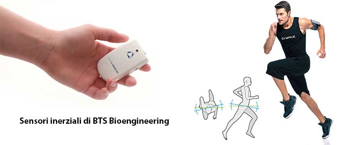 Sensori Inerziali di BTS Bioengineering