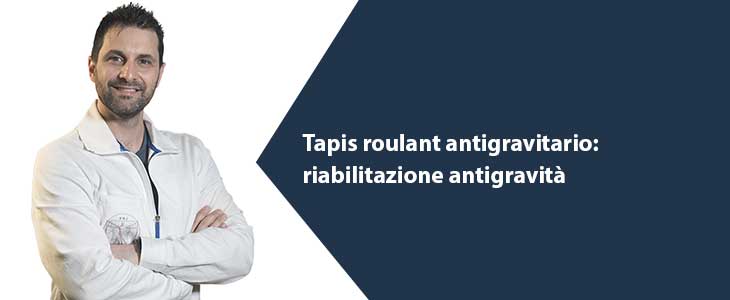 Tapis roulant antigravitario per la riabilitazione antigravità in ortopedia senza gravità