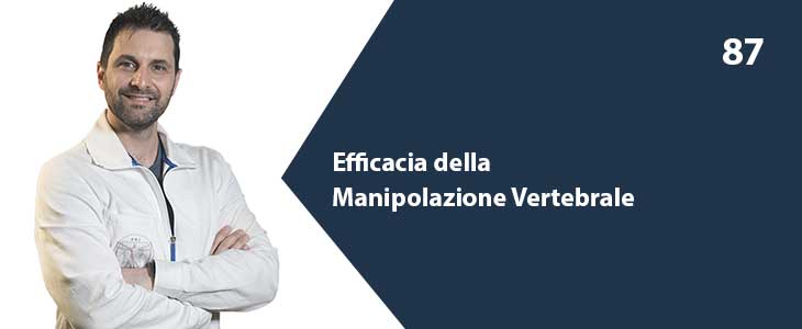Efficacia Manipolazione Vertebrale